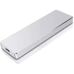 HAOPYOU Disque Dur Externe 2to Type C USB31 Disque Dur Externe pour PC Mac Ordinateur de Bureaup Wii U Xbox2to Argent 2TO