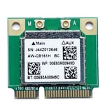 Double Bande Realtek RTL8821 AW-CB161H Wifi Carte Wlan Bluetooth 4.0 Combo Sans Demi Mini Adaptateur pci-e 433Mbps 802.11Ac