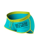 Better Bodies Womens Contrast hot pant Aqua/lime - S