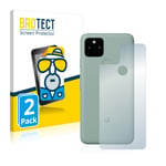 2x Anti-Reflets Protection Ecran pour Google Pixel 5 (Arrière) Film Protecteur