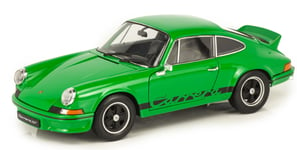 WELLY - Voiture sportive PORSCHE 911 Carrera RS de 1973 de couleur verte - 1/...