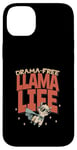 Coque pour iPhone 14 Plus Drama Free Llama Life Present T-shirt humoristique