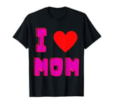 Heart Graphic Mother's Day For Women Sister Mom, Mama T-Shirt