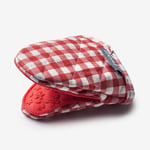 Silicone Hot Grab Mini Oven Mitt Gingham