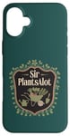 Coque pour iPhone 16 Plus Crête de jardinage amusante avec brouette pour la fête des pères