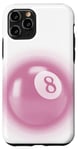 iPhone 11 Pro Retro Pink Lucky Disco 8 Ball For Women Case