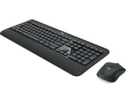 Logitech MK540 ADVANCED Combo Wireless Keyboard and Mouse Combo (Nordic) - Fyndvara