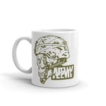 Skull Army Mug - Camo Armed Forces Horror Men's Teen Dad Son Brother Gift #4144