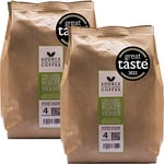 Whole Coffee Beans - Organic, Award Winning Dark Roast Coffee by Source Climate Change Coffee - Single Origin, Traceable & Freshly Roasted - Smooth Toasty Aroma with Dark Chocolate Finish, 1kg Uganda