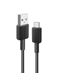 Anker - 322 USB-A til USB-C Kabel - 90 cm - Sort