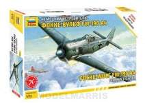 Zvezda 7304 1/72 Focke-Wulf FW-190 A4 German Fighter