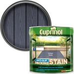 Cuprinol 5122407 UTDSUS25L Anti Slip Decking Stain Urban Slate 2.5 Litre