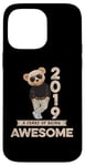 Coque pour iPhone 14 Pro Max Ours en peluche original Awesome 6ème anniversaire garçon fille 2019