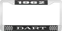 OER LF120162A nummerplåtshållare 1962 dart - svart