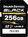 Delkin  SDXC BLACK Rugged UHS-II R300/W250 (V90) 256GB (new)