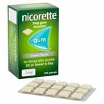 Nicorette Original Nicotine Gum 2mg 105's x 6 Packs - Fast/Free UK P&P