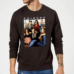 Sweat Homme Vintage Character Shot - Friends - Noir - XXL - Noir