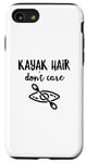 Coque pour iPhone SE (2020) / 7 / 8 Kayak Hair Don't Care Kayak Kayak Nature Kayak Vacances