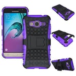 Samsung Galaxy J3 2016      Heavy Duty Case    Purple