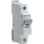 Hager - Disjoncteur 1 Pôle 6-10kA courbe c 16A 1 module NFN116