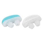 Snoring Device Soft Silicone Safe Reusable 2 Vents Plugs Reduce Snoring Devi GF0