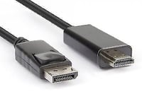 Hamlet XVCDP-HDM18 câble vidéo et adaptateur 1,8 m DisplayPort HDMI Type A (Sta