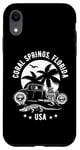 Coque pour iPhone XR Coral Springs Florida Sunset Hotrod Alligator