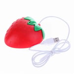 Computer Peripherals Computer Mice 3D Strawberry Mause USB Optical Wired Mouse