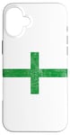 Coque pour iPhone 16 Plus Drapeau Croix de l'Ordre de Saint Laurier