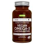 Igennus Pure & Essential Vegan Omega-3 & Astaxanthin - 60 Caps