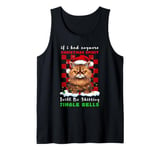 If I Had Anymore Christmas Spirit Jingle Bell Cat Christmas Tank Top