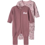 Name It Nbfnightsuit 2-pack heldress/pyjamas, Grape Shake