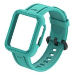 Bracelet pour Xiaomi Redmi Watch 2 Lite / Watch Lite / Redmi Watch 2 / Redmi Watch Silicone Bumper Ajustable Avizar turquoise