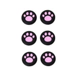 OSTENT 6 x Colorful Analog Joystick Button Protector Compatible for Xbox One Controller - Color Pink