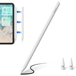 Zspeed Stylet Tactile pour iPad 2022-2018, Compatible avec iPad 6-9e génération, iPad Air 3-5e génération, iPad Mini 5/6e génération, iPad Pro 11/12.9