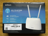 ioGiant AC1200 4G Router with SIM Slot Unlocked, 1200Mbps Dual Band