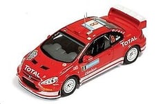 Ixo RAM183 - Miniature Peugeot 307 WRC Martin 8 2ème Suède 2005 (1:43)