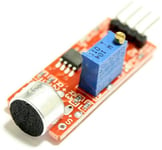 Module capteur de microphone avec instructions PDF par exemple pour Arduino, contrôle de l'interrupteur à applaudissement, détecteur de son avec sortie analogique et numérique