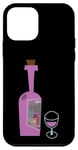 Coque pour iPhone 12 mini Vin Rouge