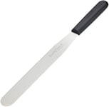 Kitchencraft Stainless Straight Black Handled Palette Knife Large 25cm KCMPK10