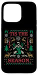 iPhone 15 Pro Max 'Tis the Season Deer Hunter Ugly Christmas Sweater Party Case