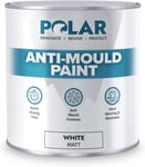 Polar anti Mould Paint - Brilliant White Matt Finish - 500Ml - Prevent & Control