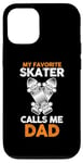 Coque pour iPhone 12/12 Pro Skateboard Père Skateboarder Dad Skater Skateboard