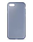 ERT GROUP Coque de Protection pour iPhone 7 Plus/8 Plus Bleu Mat