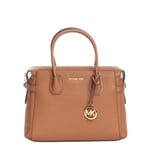 Michael Kors Womens Mercer Satchel Bag 35S4GM9S6L Women - Brown - One Size