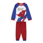 Pyjamas Barn Spider-Man Röd - 2 år