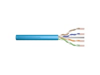 Digitus Professional Installation Cable - Samlet Kabel - 305 M - Utp - Cat 6A - Ieee 802.5/Ieee 802.3 - Halogenfri, Riser - Lys Blå, Ral 5012