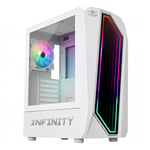 Boitier Moyen Tour Atx Spirit Of Gamer Infinity Rgb Avec Panneaux Vit