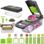 16 in 1 Vegetable Chopper Fruit Salad Mandolin Slicer Food Dicer Cutter Peeler