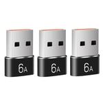 Convertisseur Usb 3.0 Vers Type-C Et Vopec Vers Usb Otg,Adaptateur Pour Samsung,Xiaomi,Pc,Macplepro,Connecteur De Charge - Type 3pcs Usb To Typec #D